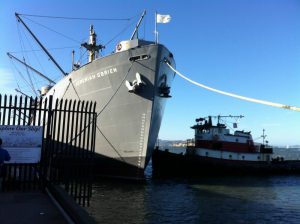 Liberty Ship SS Jeremiah O’Brien, San Francisco, CA, Fleet Week, October 2014 (Photo: Sarah Sundin)