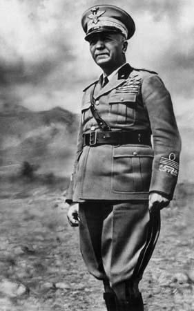 Marshal Pietro Badoglio of Italy, WWII (public domain via Wikipedia)