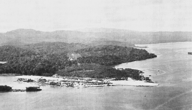 US airfield at Segi Point, New Georgia, 1943 (US Army Center of Military History)