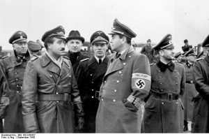 Maj. Gen. Adolf Galland and Albert Speer, September 1943 (German Federal Archive: Bild 183-H28427)