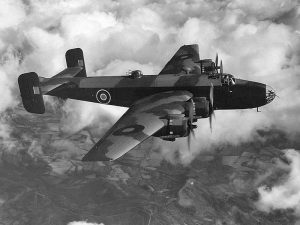 RAF Handley Page Halifax Mk 3 heavy bomber (British government photo)