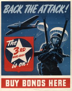 Poster for US Third War Loan Drive, Sept. 9-Oct. 1, 1943