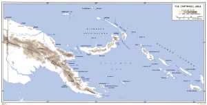 Map of the Solomon Islands area, WWII (US Army Center of Military History)
