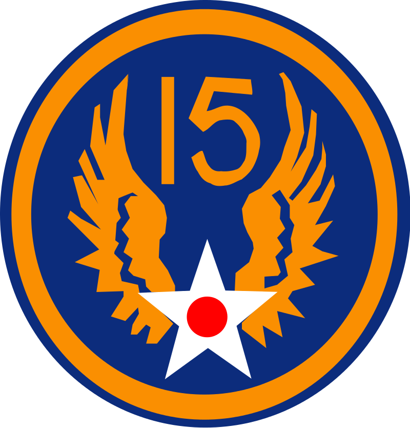 Patch of the US Fifteenth Air Force, WWII