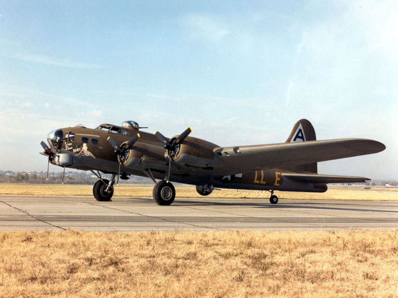 B-17G Flying Fortress Shoo Shoo Baby of the 91st Bomb Group (USAF Museum)