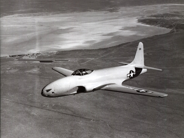 XP-80A Gray Ghost (USAF Photo)
