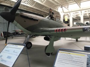 Hurricane fighter, Imperial War Museum, Duxford, England, September 2017 (Photo: Sarah Sundin)
