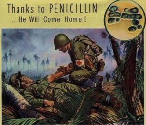 Advertisement about penicillin from Schenley Laboratories, 14 August 1944