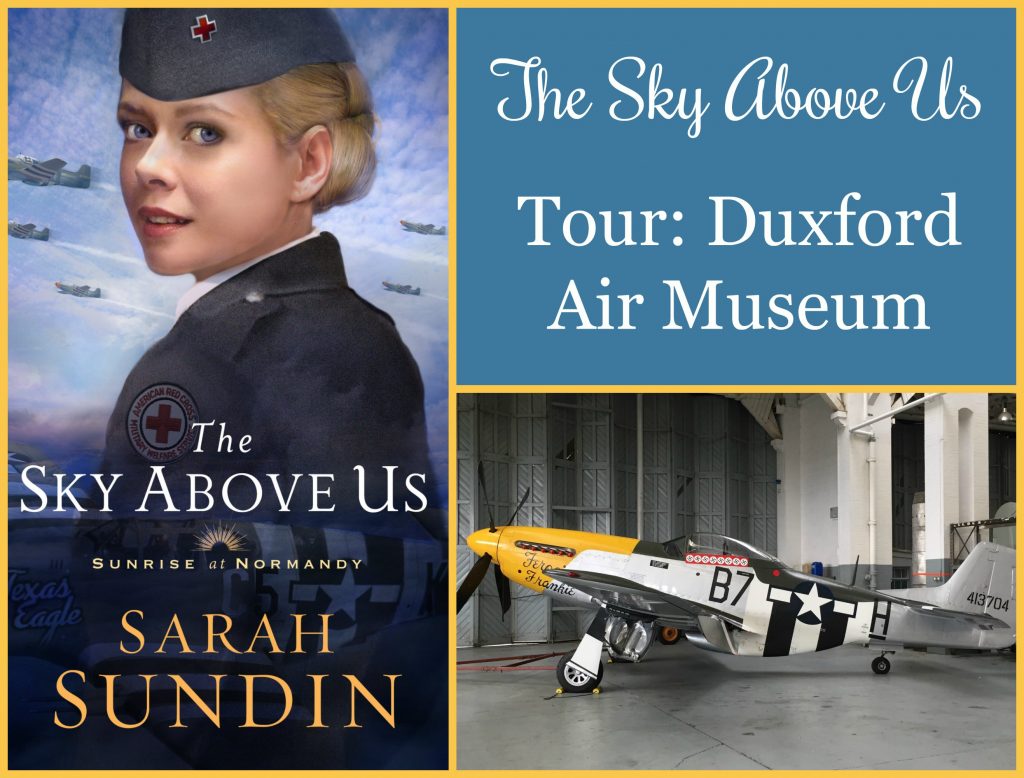 To celebrate the release of The Sky Above Us, author Sarah Sundin is showing photos from her research trip to England and Normandy. Today - Imperial War Museum, Duxford
