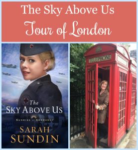 To celebrate the release of The Sky Above Us, author Sarah Sundin is conducting a photo tour of locations from the novel from her research trip to England and Normandy. Today - London!
