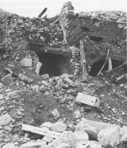 Ruins of Continental Hotel in Cassino, Italy, 1944 (US Army Center of Military History)