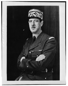 French General Charles De Gaulle, 1942 (Library of Congress: cph.3b42159)