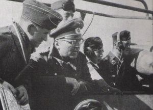 Gen. Hans-Valentin Hube with the 16th Panzer Division outside Stalingrad, 23 August 1942 (Public domain via Wikipedia)