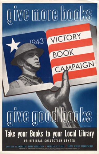 Poster for the US Victory Book Campaign 1942-43 