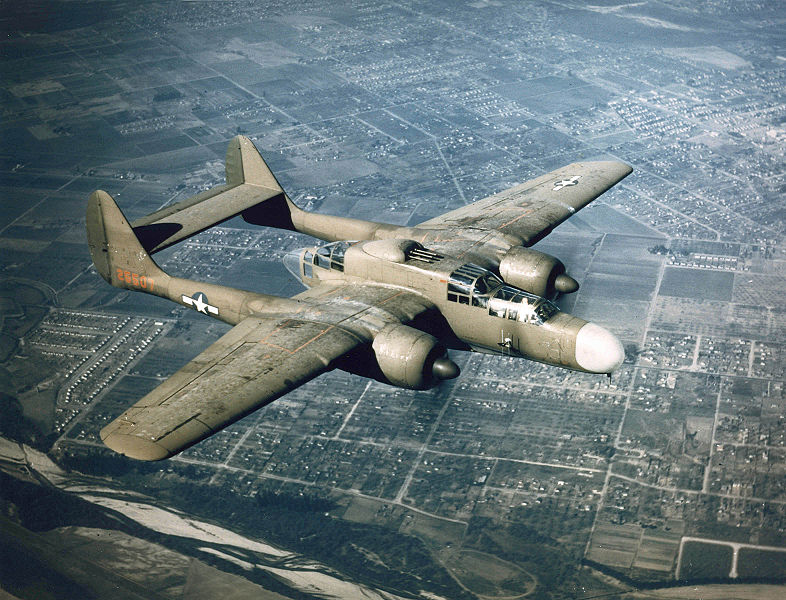 Northrop P-61 Black Widow night fighter (US Air Force photo)