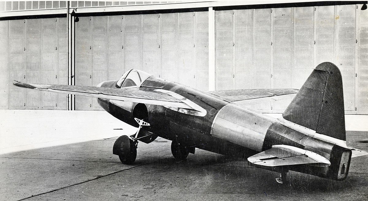 Heinkel He 178, 1939 (US Air Force photo: 050602-F-1234P-002)