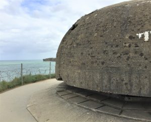 Observation post at tip of Pointe du Hoc (Photo: Sarah Sundin, September 2017)