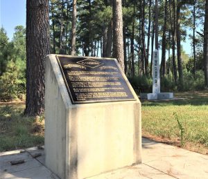 Monuments to Camp Forrest and the Rangers, Tullahoma, TN (Photo: Sarah Sundin, September 2018)