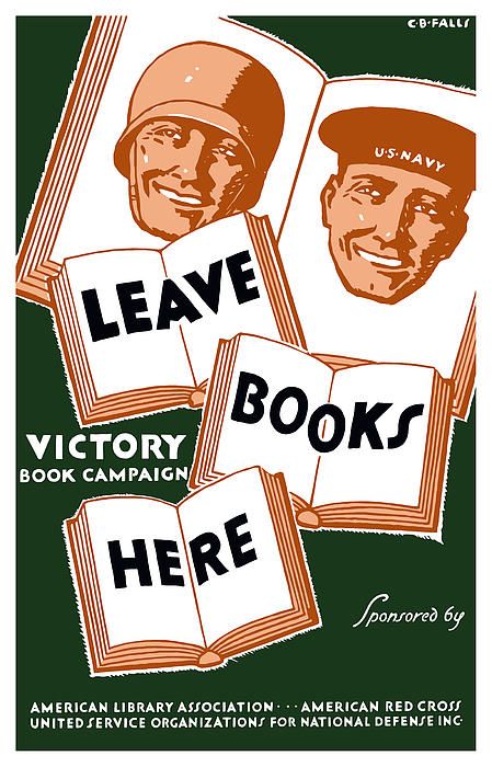 Poster for the US Victory Book Campaign, 1942-43