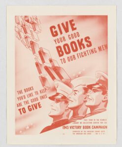 Poster for the US Victory Book Campaign, 1943 (US National Archives 514404)