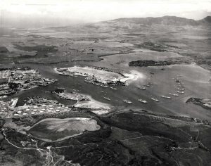 Pearl Harbor Naval Shipyard and Ford Island Naval Air Station, Oahu, Hawaii, May 2, 1940 (US Navy photo: 80-G-411119)