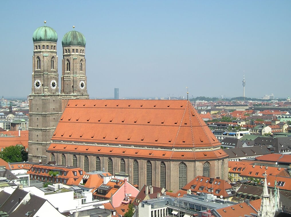 The Frauenkirche in Munich, Germany (Photo courtesy of Stephen Sundin, July 2007)