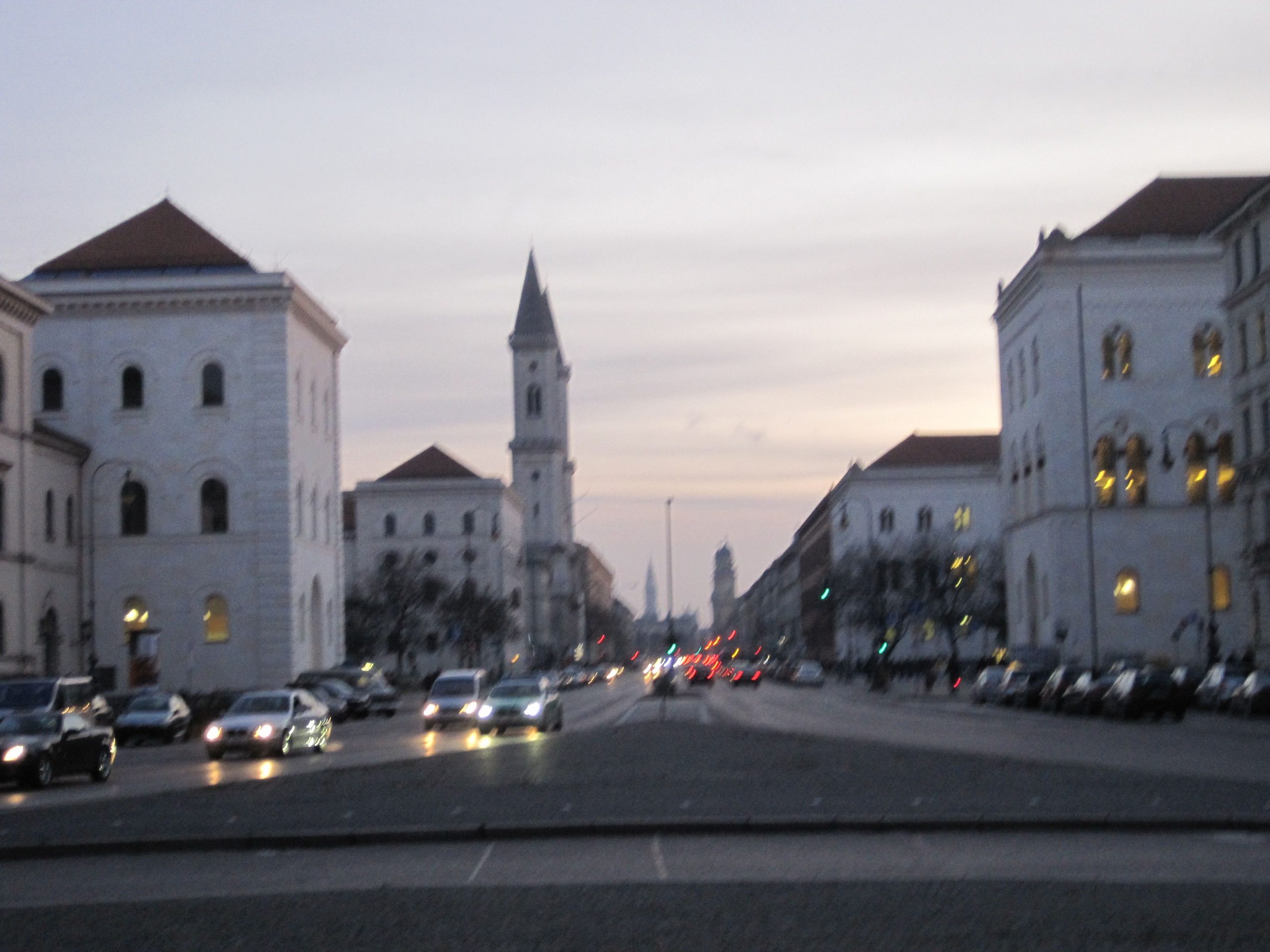 The University of Munich, viewed from the Siegestor (Photo courtesy of Morgan Tarpley Smith)