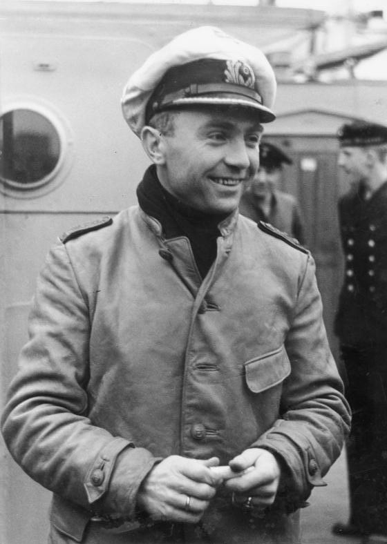 Kapitänleutnant Günther Prien, 1940 (German Federal Archives: Bild 183-2006-1130-500)