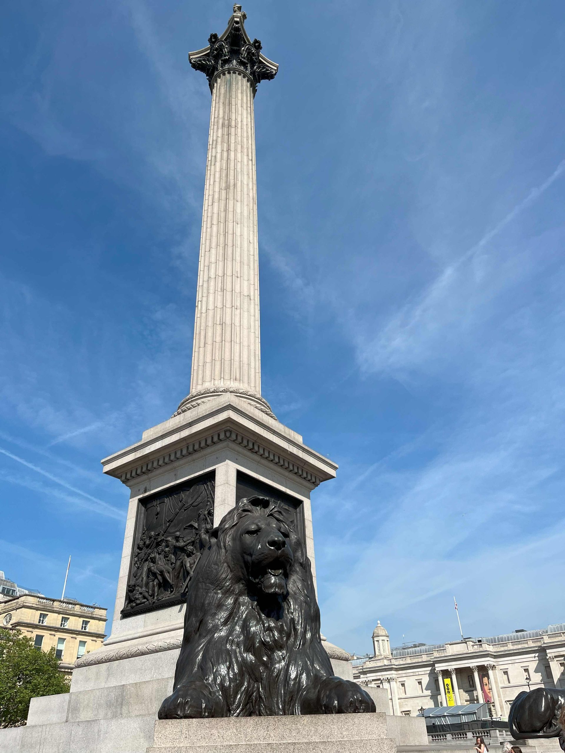 Trafalgar Square and Nelson's Column, London, 10 May 2024 (Photo: Sarah Sundin)