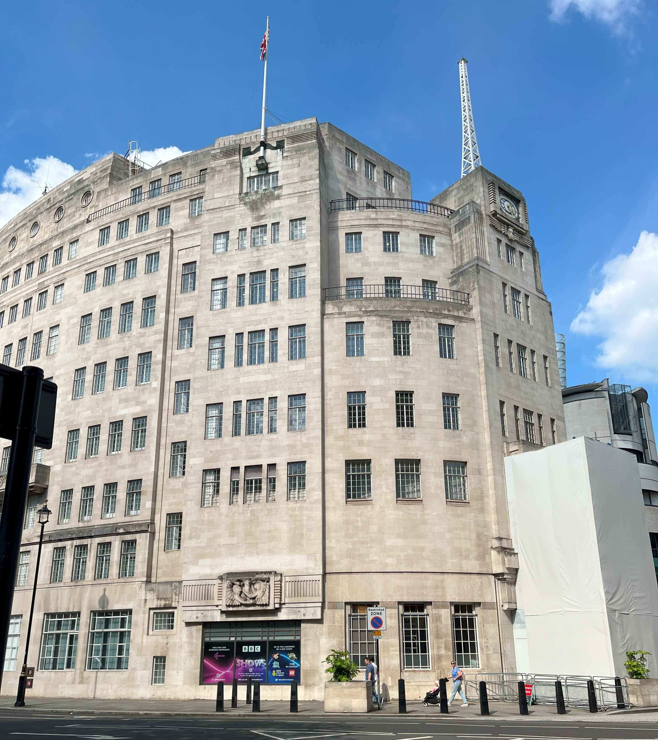 BBC Broadcasting House, London, 9 May 2024 (Photo: Sarah Sundin)